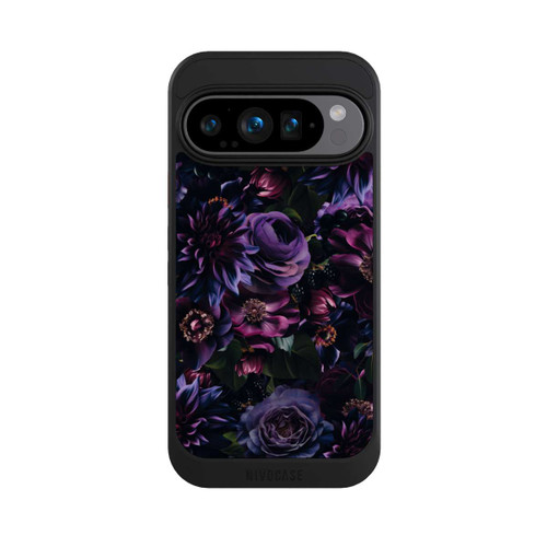 Google Pixel 9 Pro NIVOcore Dunkle Lila Blüten 