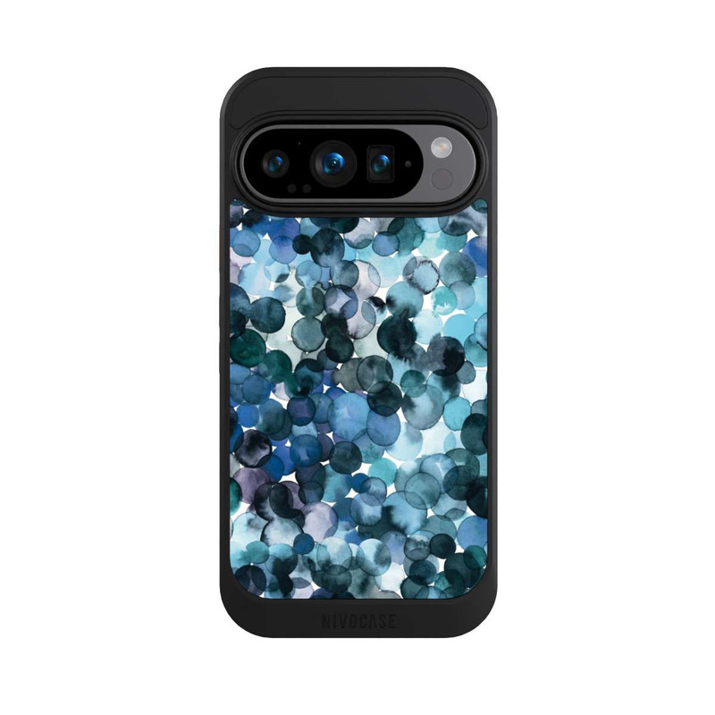 Pixel 9 Pro NIVOcore Blätterzauber Blau