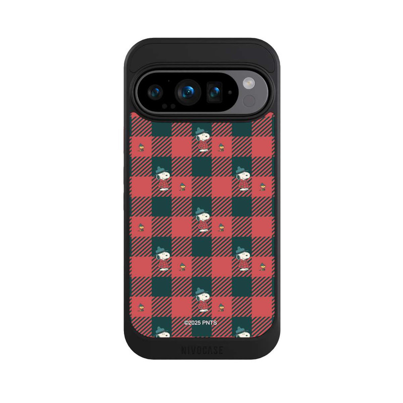 Pixel 9 Pro NIVOcore Peanuts Rot Schottenmuster