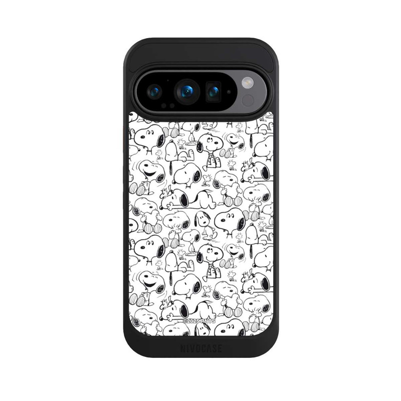 Pixel 9 Pro NIVOcore Classic Snoopy Pattern White