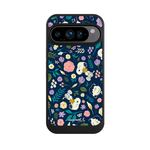 Google Pixel 9 Pro NIVOcore Peanuts Dark Flower Pattern