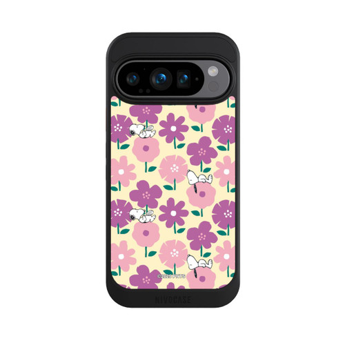 Google Pixel 9 Pro NIVOcore Peanuts Flower Pattern Yellow