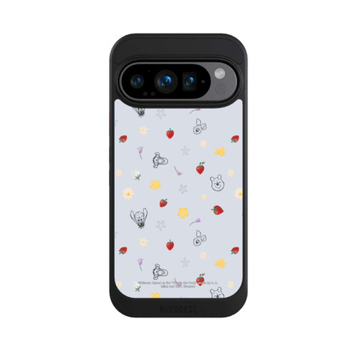 Google Pixel 9 Pro NIVOcore Winnie l'Ourson et ses Amis Fraise Bleu