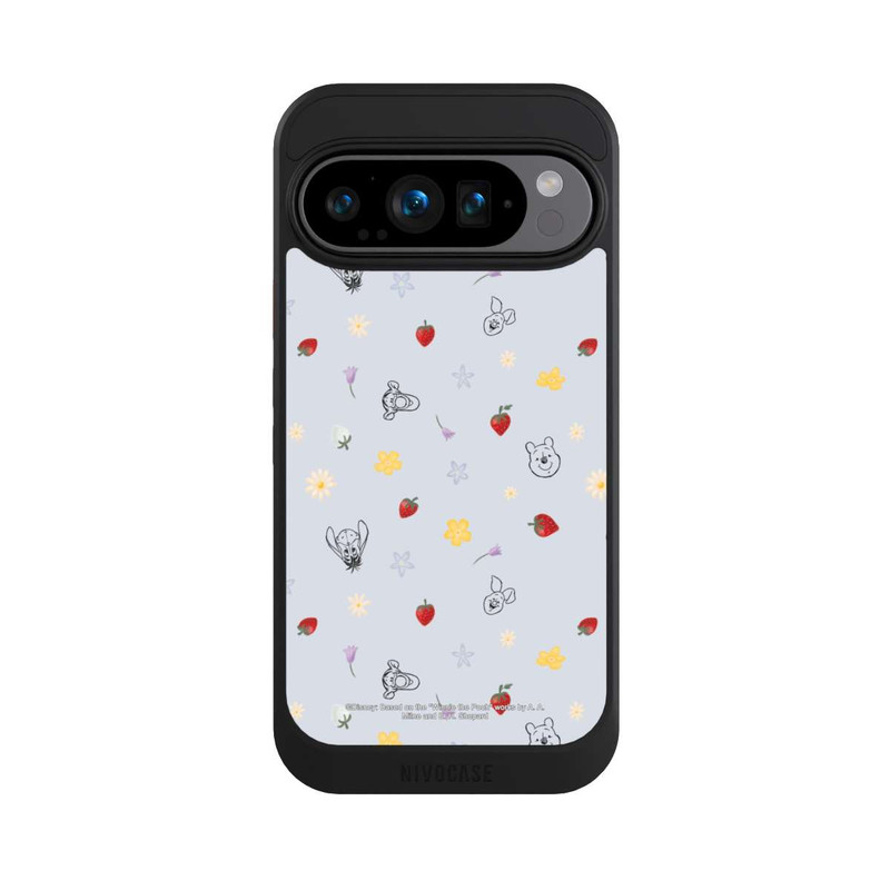 Pixel 9 Pro NIVOcore Winnie l'Ourson et ses Amis Fraise Bleu