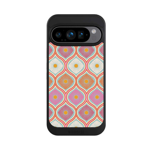 Google Pixel 9 Pro NIVOcore Groovy 70s Retro Mod Flower Power