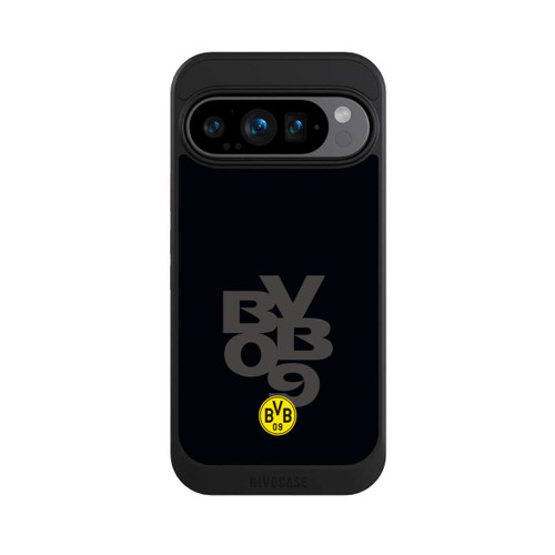 Google Pixel 9 Pro NIVOcore BVB09 Grau Schwarz