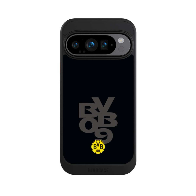 Pixel 9 Pro NIVOcore BVB09 Grau Schwarz