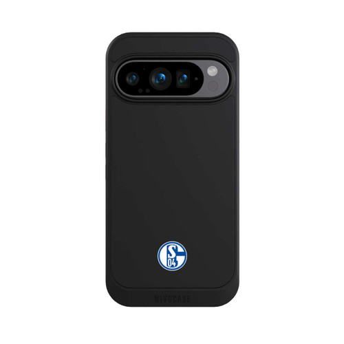 Google Pixel 9 Pro NIVOcore FC Schalke 04 Logo Klein Transparent