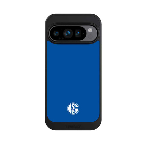 Google Pixel 9 Pro NIVOcore FC Schalke 04 Logo Blau