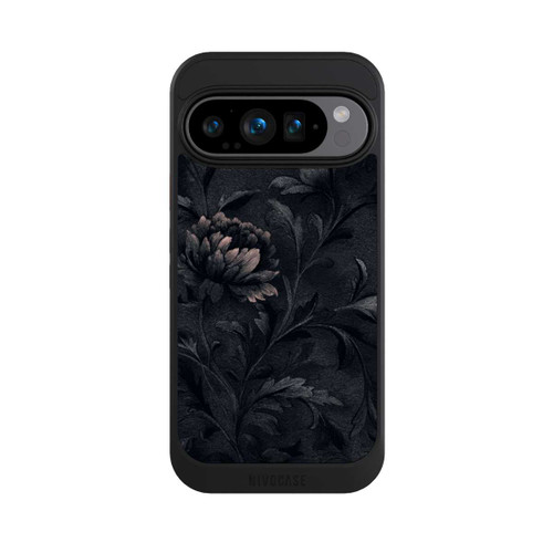 Google Pixel 9 Pro NIVOcore Dunkles Blumenmuster Vintage