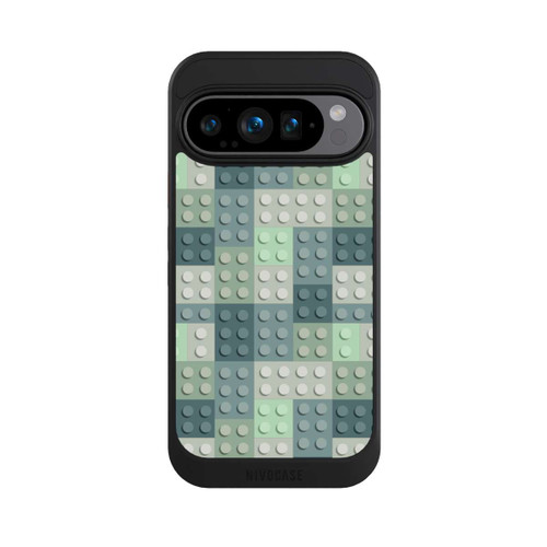 Google Pixel 9 Pro NIVOcore Grünes Blockmuster