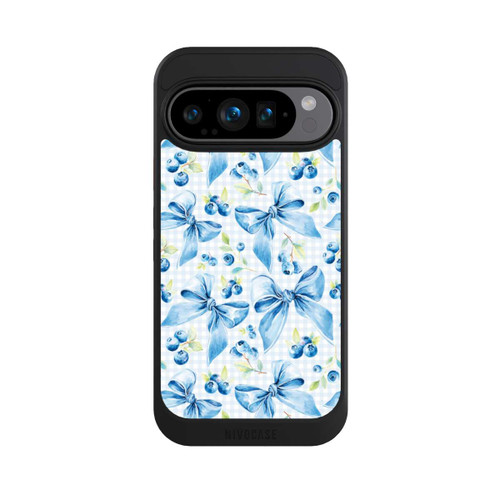 Google Pixel 9 Pro NIVOcore Blaue Schleifen und Blaubeeren mit KI