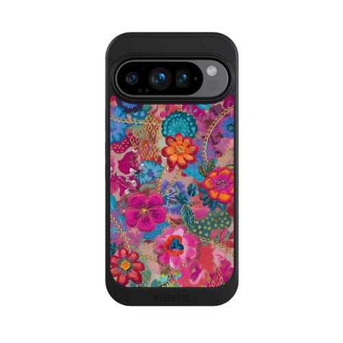 Google Pixel 9 Pro NIVOcore Patchwork Blumen Mit KI