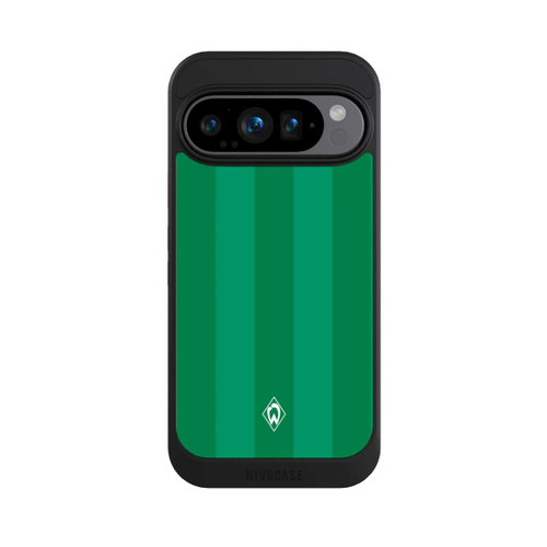Google Pixel 9 Pro NIVOcore Werder Bremen Grün gestreift
