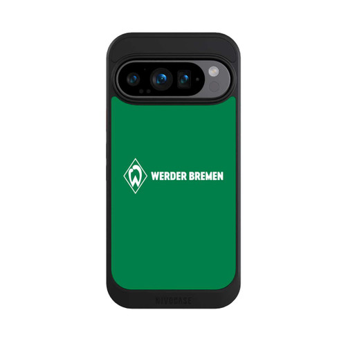 Google Pixel 9 Pro NIVOcore Werder Bremen Schriftzug Raute Grün