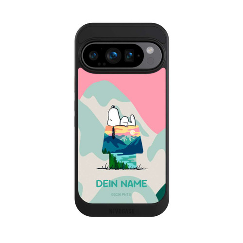 Google Pixel 9 Pro NIVOcore Snoopy Outdoor Personalisierbar
