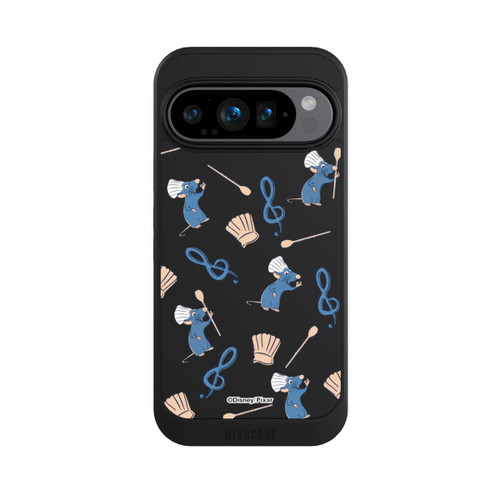 Google Pixel 9 Pro NIVOcore Remy Ratatouille Transparent Disney Muster