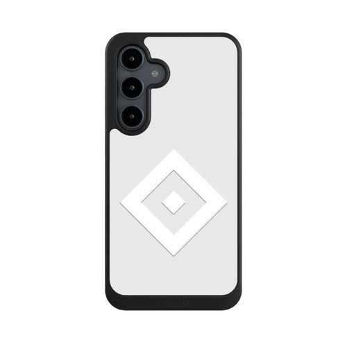 Samsung Galaxy S24 FE 5G NIVOcore Rauten Logo auf HSV Grau