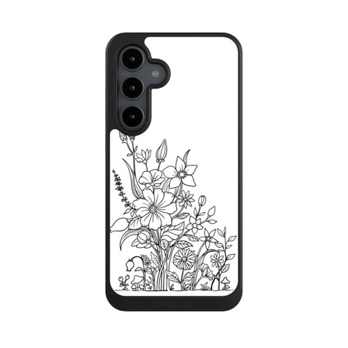 Samsung Galaxy S24 FE 5G NIVOcore Flowers Line Art
