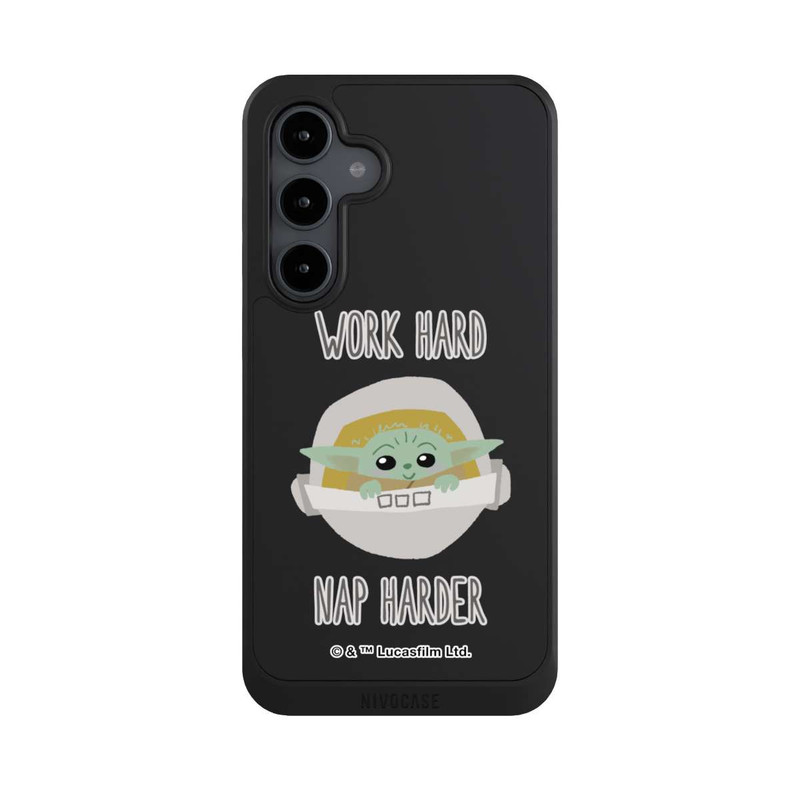Galaxy S24 FE NIVOcore The Child Work Hard Nap Harder Transparent