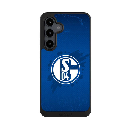 Samsung Galaxy S24 FE 5G NIVOcore Schalke 04 Farbe Fleck Blau