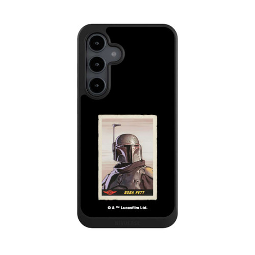 Samsung Galaxy S24 FE 5G NIVOcore Boba Fett Badges Schwarzer Hintergrund