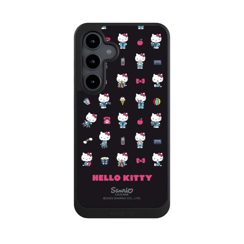 Galaxy S24 FE NIVOcore Hello Kitty 90s noir