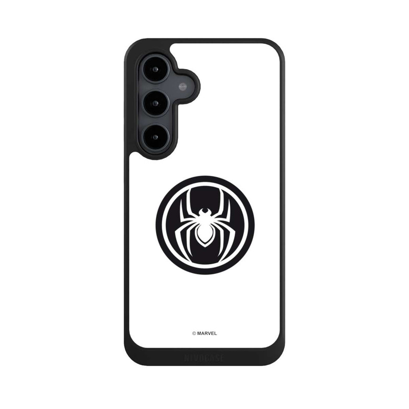 Galaxy S24 FE NIVOcore Spider-Man Logo White