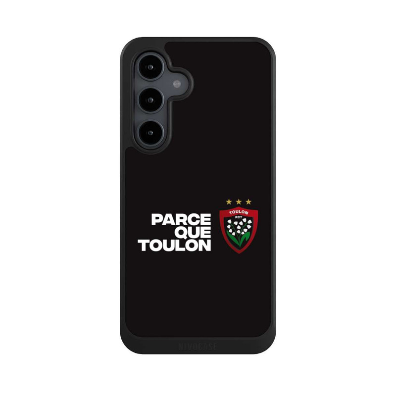 Galaxy S24 FE NIVOcore RC Toulonnais PQT Noir