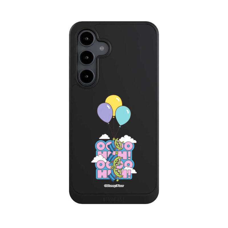Galaxy S24 FE NIVOcore Toy Story Aliens Balloons OOOOHHH Transparent