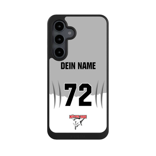 Samsung Galaxy S24 FE 5G NIVOcore Kölner Haie Trikotmotiv Personalisierbar