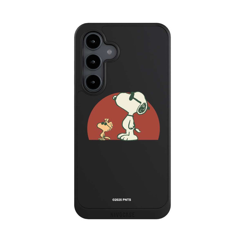 Galaxy S24 FE NIVOcore Snoopy Woodstock Far Out transparent