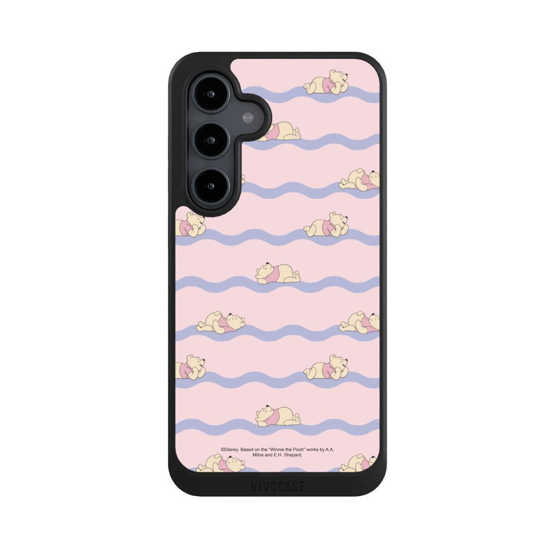 Galaxy S24 FE NIVOcore Winnie the Pooh Pink Waves