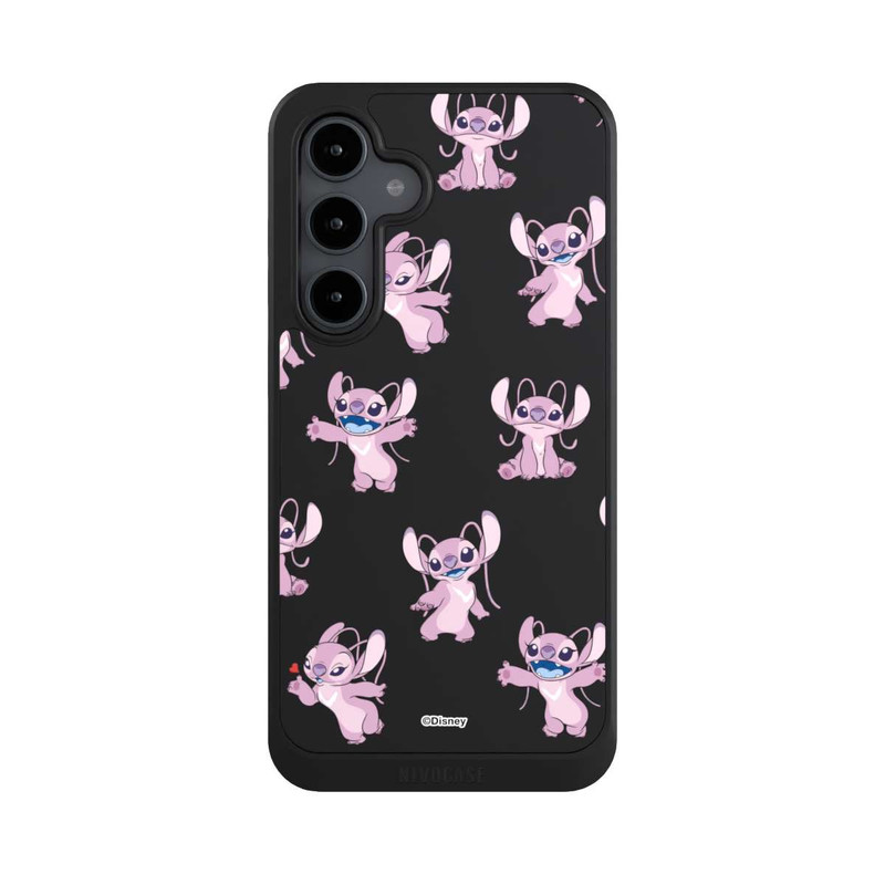 Galaxy S24 FE NIVOcore Angel Faces Pattern Transparent