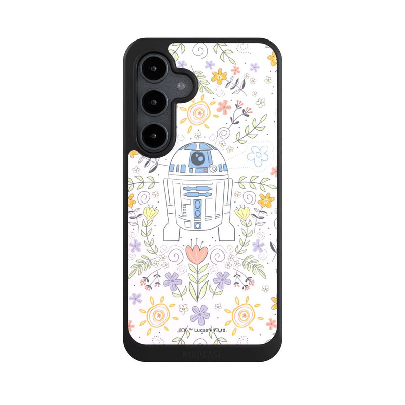 Galaxy S24 FE NIVOcore R2D2 Blumen Muster
