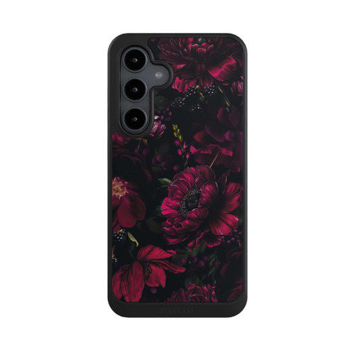 Samsung Galaxy S24 FE 5G NIVOcore Dunkle Rote Blumen Liebe
