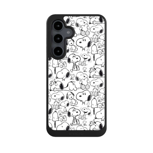 Samsung Galaxy S24 FE 5G NIVOcore Classic Snoopy Pattern White