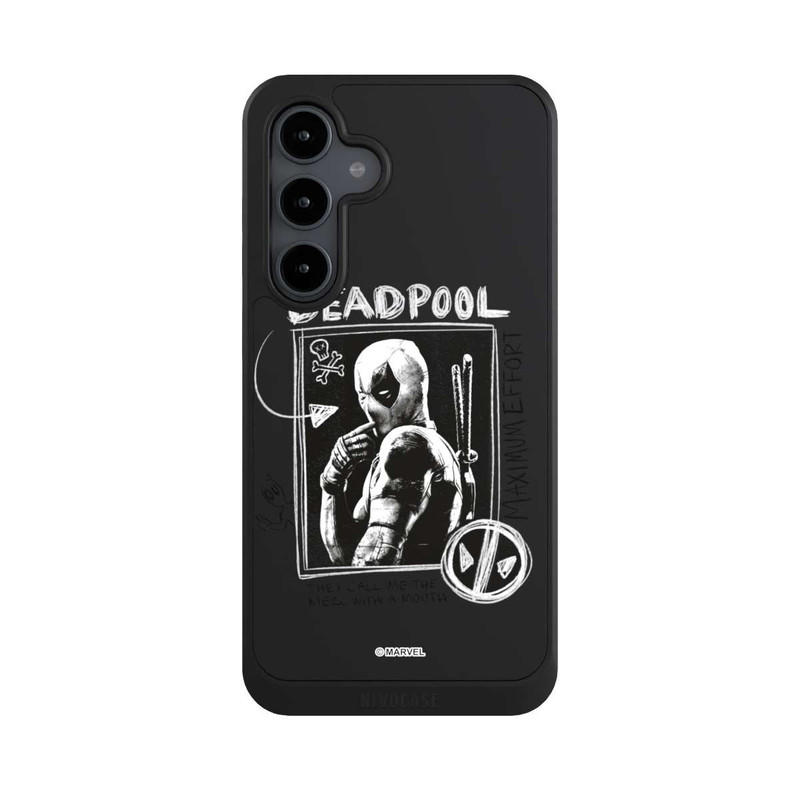 Galaxy S24 FE NIVOcore Deadpool Transparent