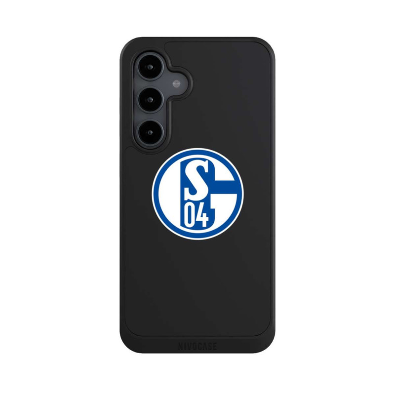 Galaxy S24 FE NIVOcore FC Schalke 04 Logo Transparent