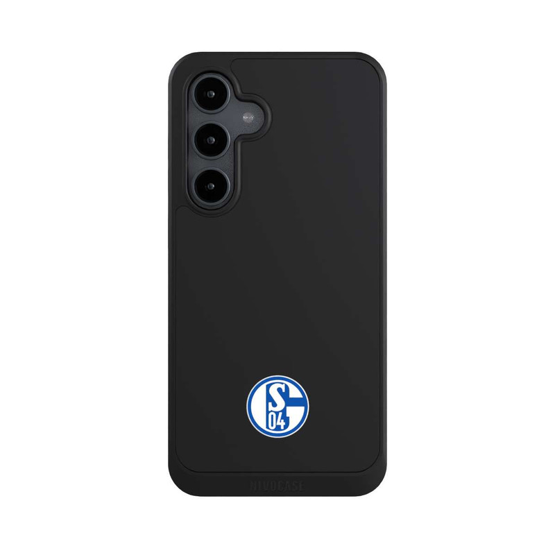 Galaxy S24 FE NIVOcore FC Schalke 04 Logo Klein Transparent