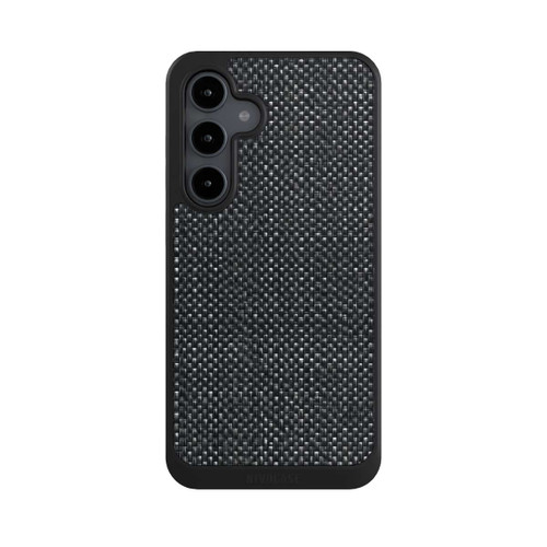 Samsung Galaxy S24 FE 5G NIVOcore Abstrakter schwarzer Stoff