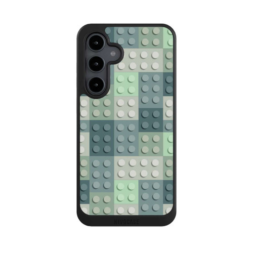 Samsung Galaxy S24 FE 5G NIVOcore Modèle de blocs verts