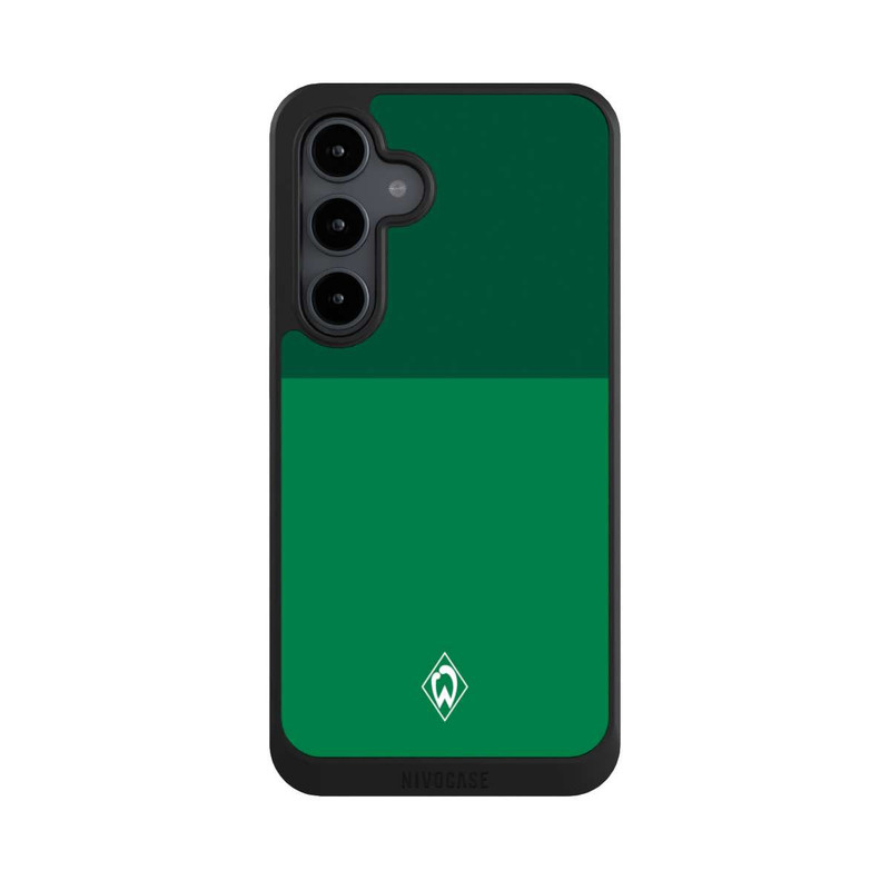 Galaxy S24 FE NIVOcore Werder Bremen Grün auf Grün
