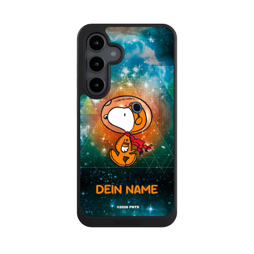 Samsung Galaxy S24 FE 5G NIVOcore Snoopy Weltraumreisender Personalisierbar