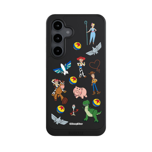 Samsung Galaxy S24 FE 5G NIVOcore Toy Story 5 Hero Toys Pattern Transparent
