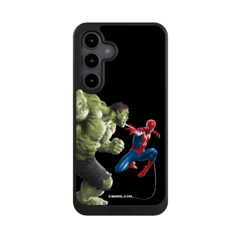 Galaxy S24 FE NIVOcore Spider-Man fights Hulk