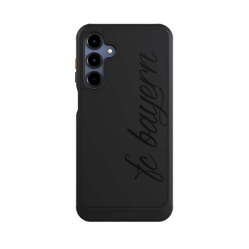Galaxy A16 5G NIVOcore Black FCB Girlmotiv - transparent