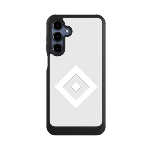 Samsung Galaxy A16 5G NIVOcore Rauten Logo auf HSV Grau