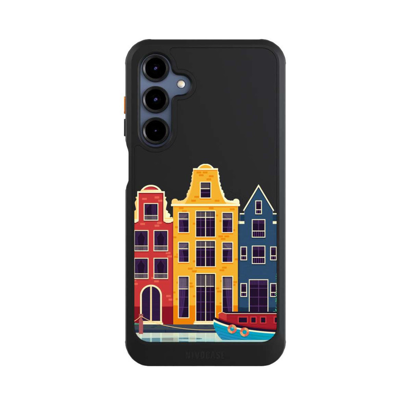 Galaxy A16 5G NIVOcore Amsterdam Grachtenhäuser