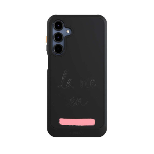 Samsung Galaxy A16 5G NIVOcore La vie en Pink Transparent